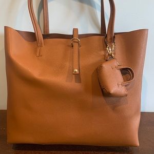 Vince Camuto Large Leila Top-Handle Tote Bag
